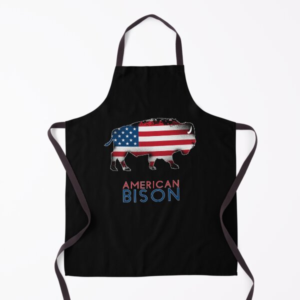 Item preview, American Bison Flag and Sticker, American buffalo Shirt, Flag Bison Stickers emoji Essential designed and sold by KeithLambert.