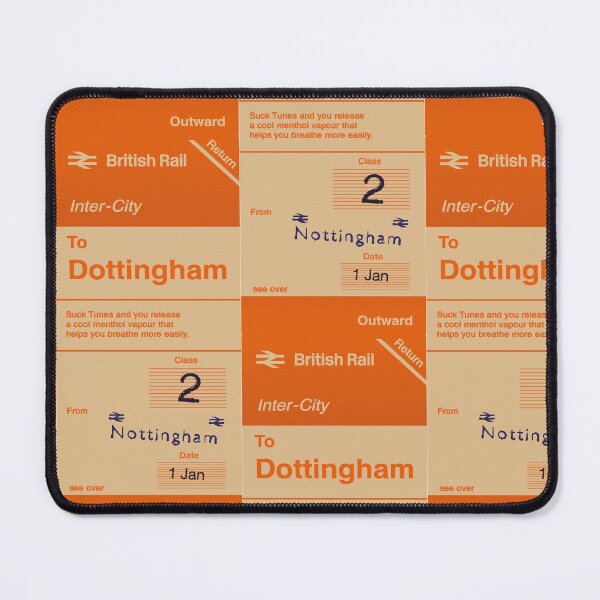 Item preview, Second class return to Dottingham designed and sold by NudgeWink.
