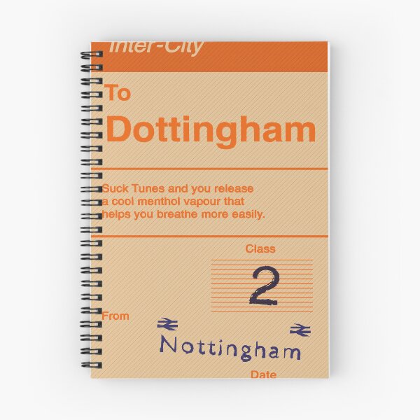 Item preview, Second class return to Dottingham designed and sold by NudgeWink.