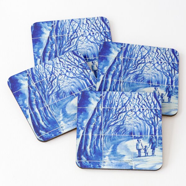 Item preview, PARK MAFRA | FAMILY | PARKS OF MAFRA | PORTUGAL | TILES | DECORATION designed and sold by Tropical Blood.