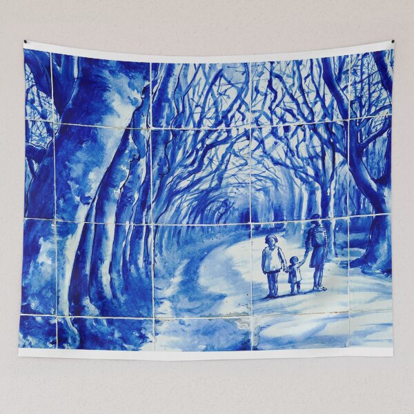 Item preview, PARK MAFRA | FAMILY | PARKS OF MAFRA | PORTUGAL | TILES | DECORATION designed and sold by Tropical Blood.
