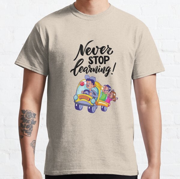 Thomas Frank Never Stop Learning T-Shirt S