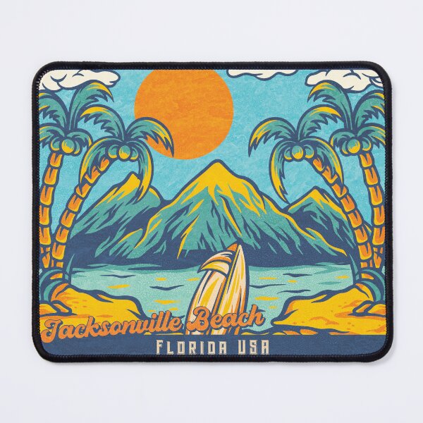 Item preview, Jacksonville Beach Palm Mountains designed and sold by LanikaiBeach.