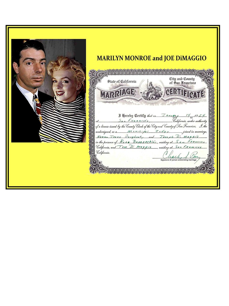 Marilyn Monroe And Joe Dimaggio Wedding Print Kids T Shirt By Posterbobs Redbubble