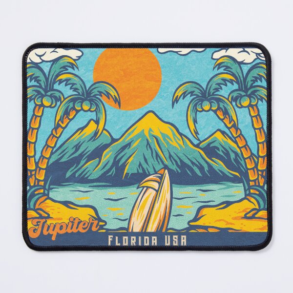 Item preview, Jupiter Palm Mountains designed and sold by LanikaiBeach.