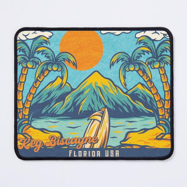 Item preview, Key Biscayne Palm Mountains designed and sold by LanikaiBeach.