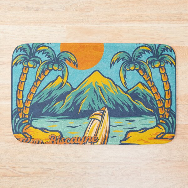 Item preview, Key Biscayne Palm Mountains designed and sold by LanikaiBeach.