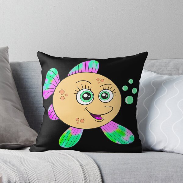 Item preview, Lindo colorido pez de dibujos animados designed and sold by magicmandy.