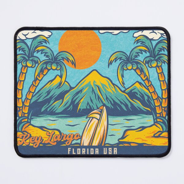 Item preview, Key Largo Palm Mountains designed and sold by LanikaiBeach.