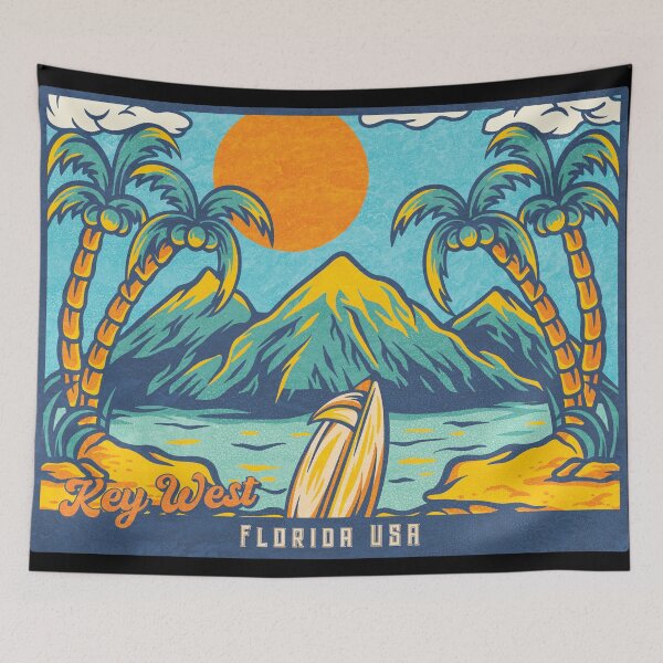 Item preview, Key West Palm Mountains designed and sold by LanikaiBeach.