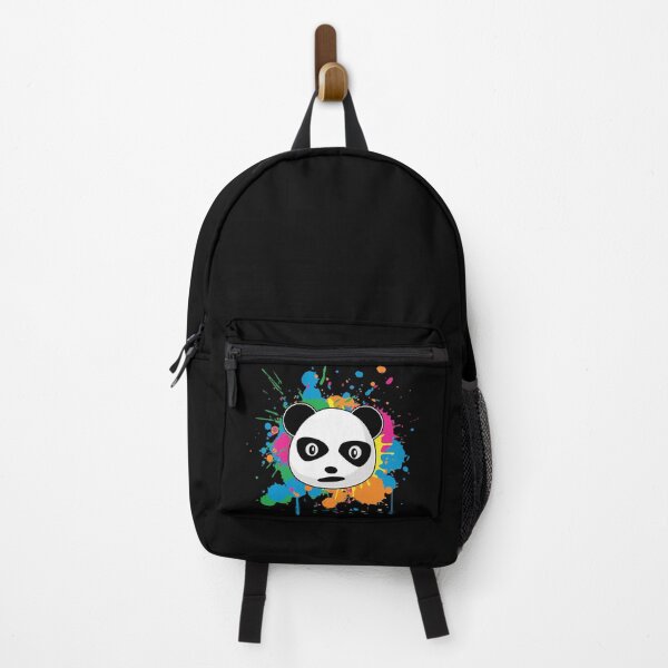 Item preview, Panda Face Paint Splash / Splatter Multi Color designed and sold by Delightfully Cynical.