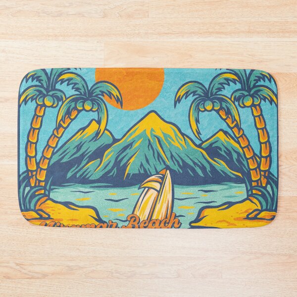 Item preview, Miramar Beach Palm Mountains designed and sold by LanikaiBeach.