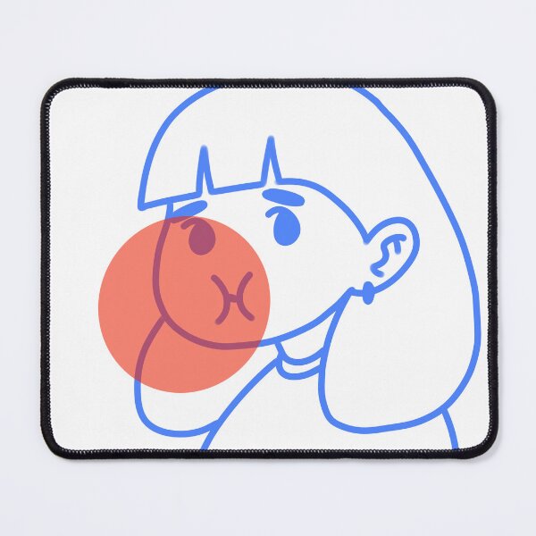 Item preview, Girl blowing a bubble designed and sold by poposhev.