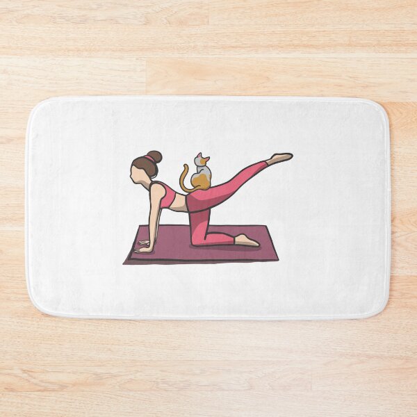 Item preview, Life Is All About Balance. Girl and Cat designed and sold by bolkibox.