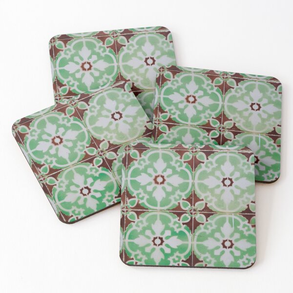 Item preview, GREEN TILES | ERICEIRA | PORTUGAL | DECORATION | ART  designed and sold by Tropical Blood.