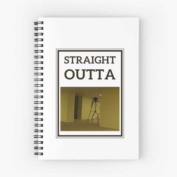Item preview, Straight Outta Backrooms designed and sold by GamersLands.
