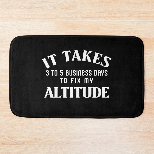 Item preview, ONCE I GET AN ALTITUDE IT TAKES 3-5 BUSINESS DAYS TO FIX MY FACE designed and sold by Leomi-2.