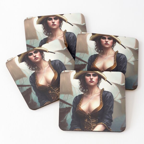 Item preview, Pirate Portrait designed and sold by sqweel.
