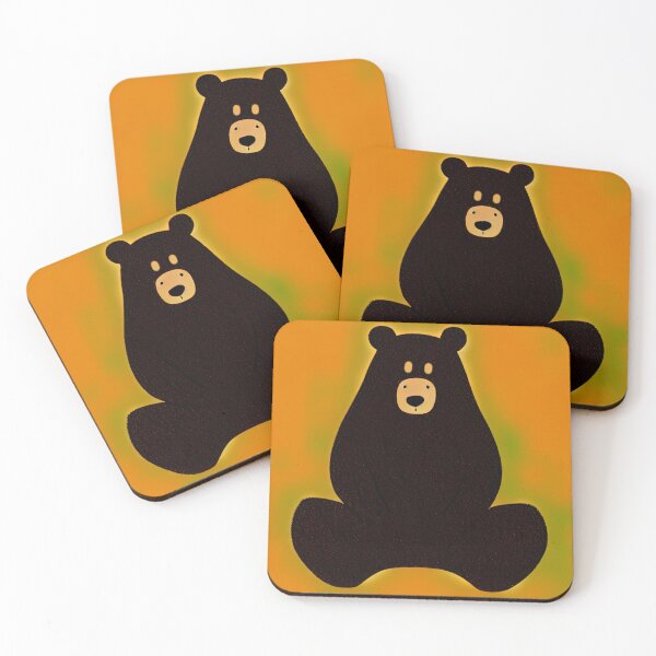 Item preview, Brown Bear Sitting In Cross Legged Meditation Illustration designed and sold by SubtleSplit.