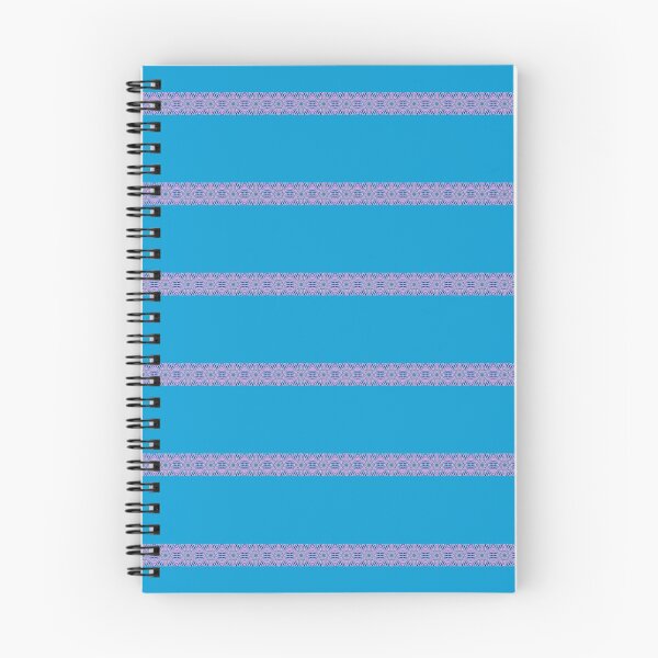 Item preview, Stripes Pattern Boho Vibes Abstract Lines on a Strong Blue Background designed and sold by Beachy.