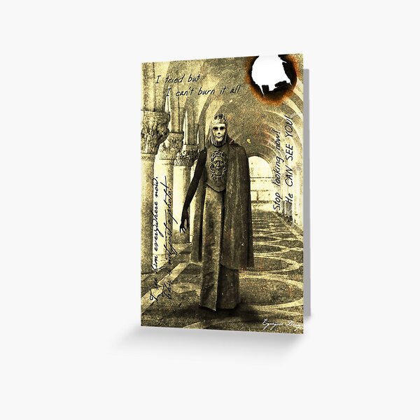 Item preview, Dark Victorian Portrait: The King in Yellow designed and sold by EgregoreDesign.