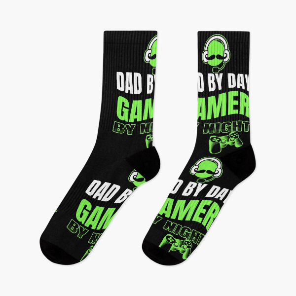 Item preview, Dad by day, gamer by night, funny dad tee, gift for gamer, funny gamer, gaming dad designed and sold by mwebba2005.