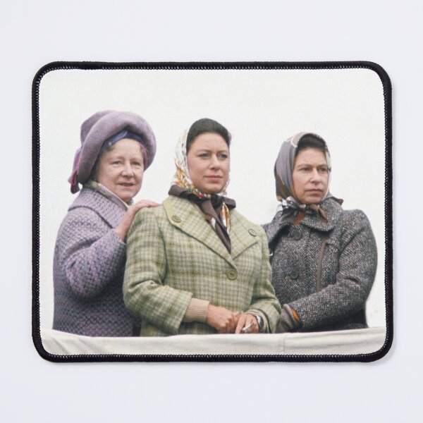 Item preview, HM Queen Elizabeth, The Queen Mother and HRH Princess Margaret  designed and sold by Picturestation.