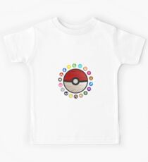 Pokemon Pokeball Kids Tee