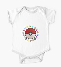 Pokemon Pokeball One Piece - Short Sleeve