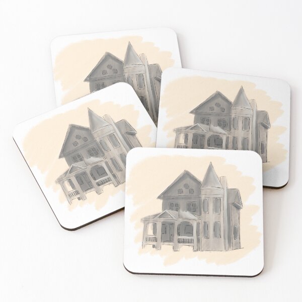 Item preview, Halloween house bullet hole designed and sold by ArtSCPdesign.