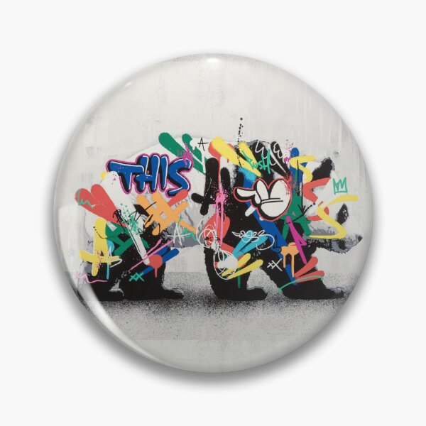 Item preview, Street Art Panda - Banksy designed and sold by Teecha.
