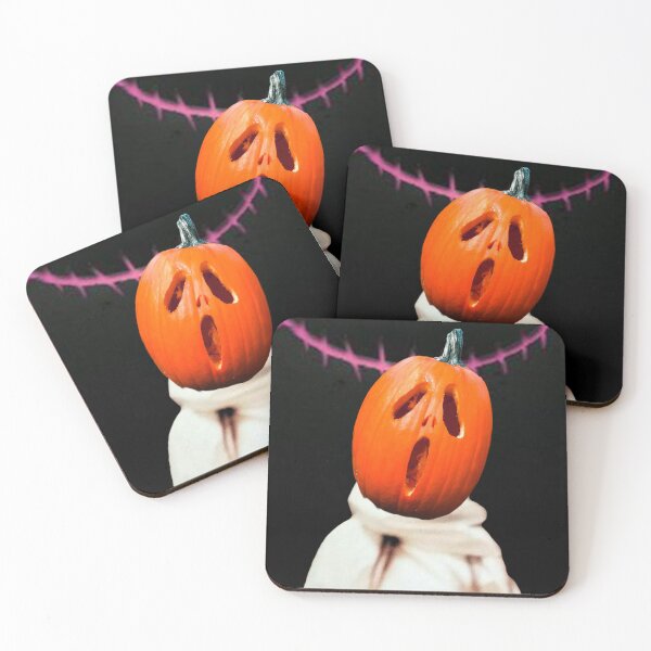 Item preview, Halloween 1990 scary evil pumpkin designed and sold by Zaydroid.