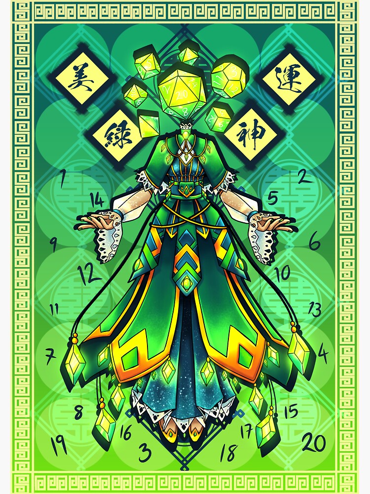 "Dice Head" Sticker for Sale by vyzziee Redbubble