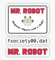 Mr. Robot Sticker