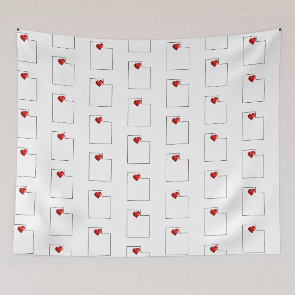 Item preview, I Love Utah designed and sold by afullerdesign.