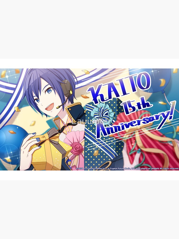 KAITO 15th Anniversary | Art Board Print