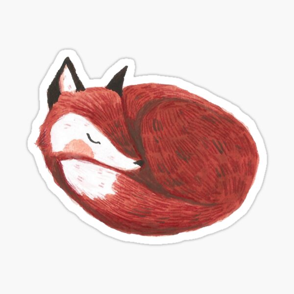 Item preview, Sleeping Red Fox designed and sold by Ash-Elizabeth.