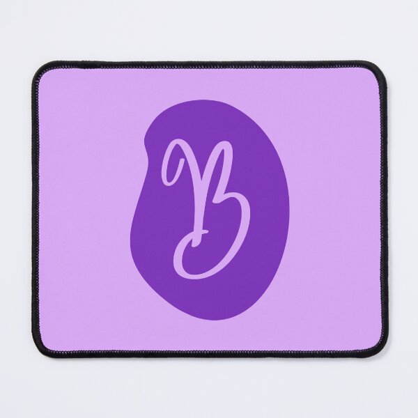 Item preview, B letter in a purple bubble designed and sold by Cloofur.