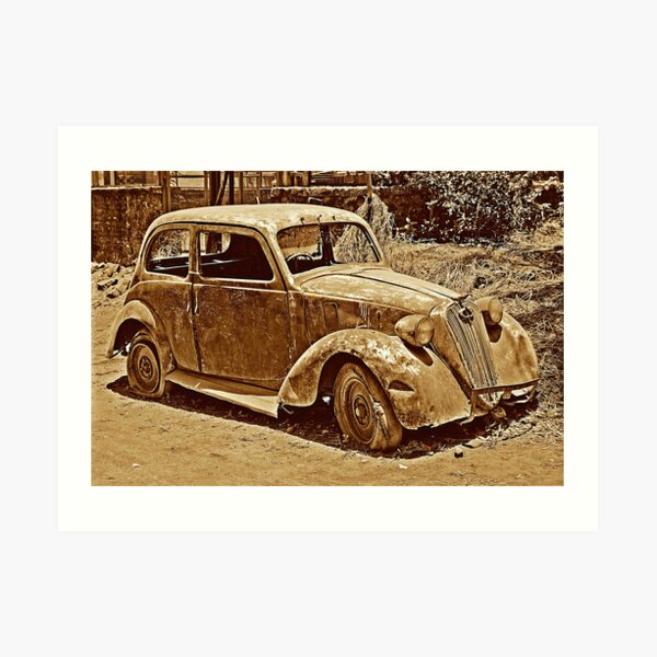 Memories.............A Rusty Treat Art Print