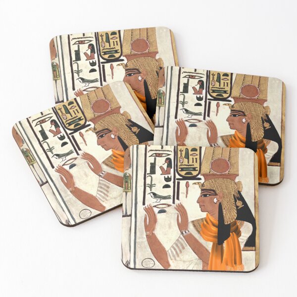 Item preview, Queen Nefertari Yellow Scarf designed and sold by emhoteb.
