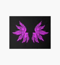 Pink Fairy Wings T-Shirt Womens Top Art Board