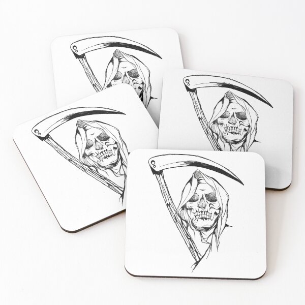 Item preview, Grim The Reaper Pencil Hand-drawn Art designed and sold by RED by Arcanum Studio.