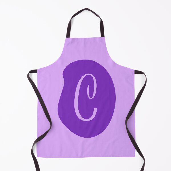 Item preview, C letter in a purple bubble designed and sold by Cloofur.