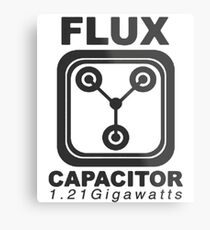 Flux Capacitor Metal Print