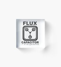 Flux Capacitor Acrylic Block
