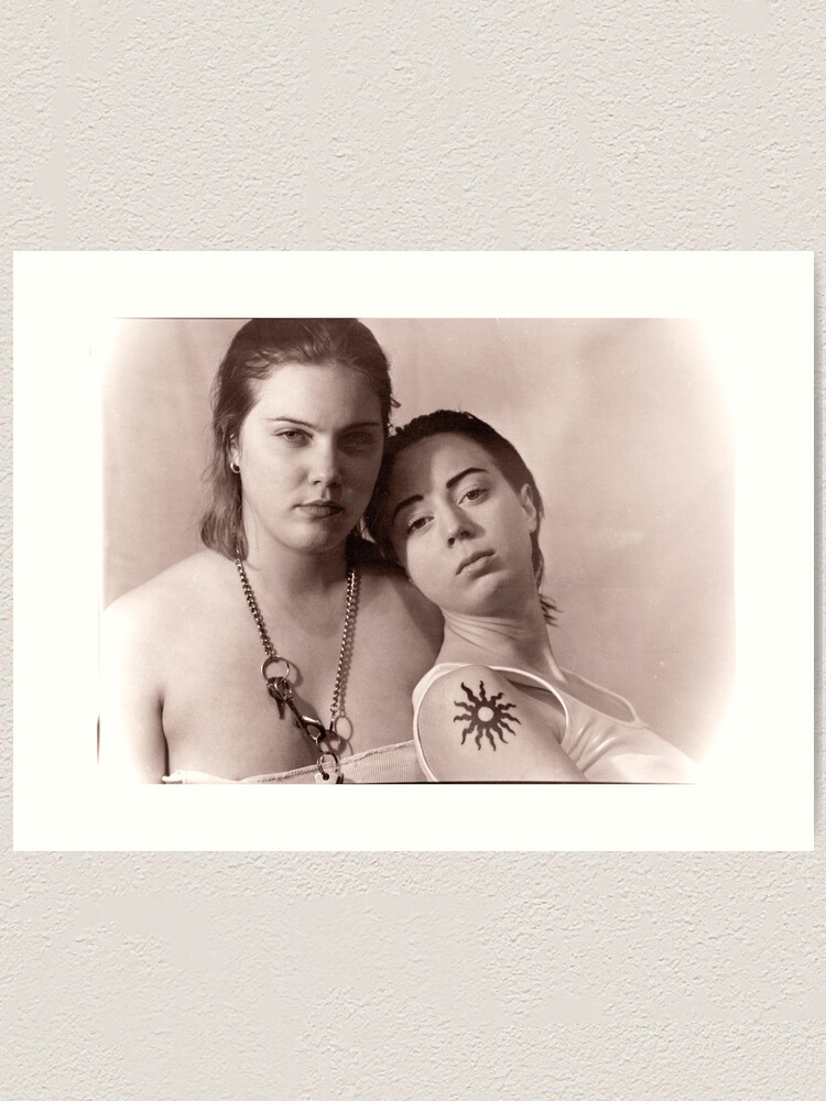 Alternate view of Vida and Nadja Art Print