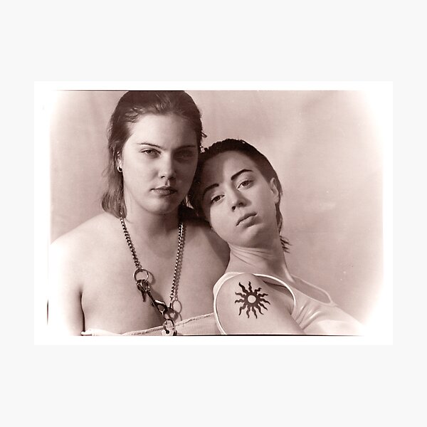 Vida and Nadja Photographic Print