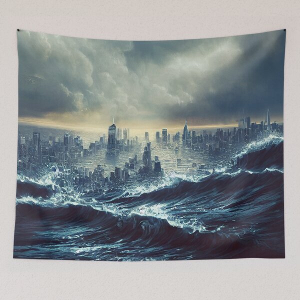 Item preview, And the flood came..... #11 designed and sold by artbycomputer.