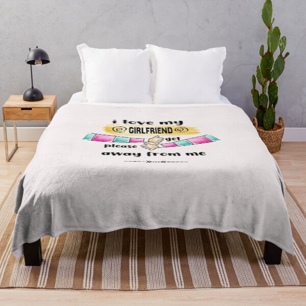 Item preview, I Love My Girlfriend So Please Stay Away From Me designed and sold by Nedskr.