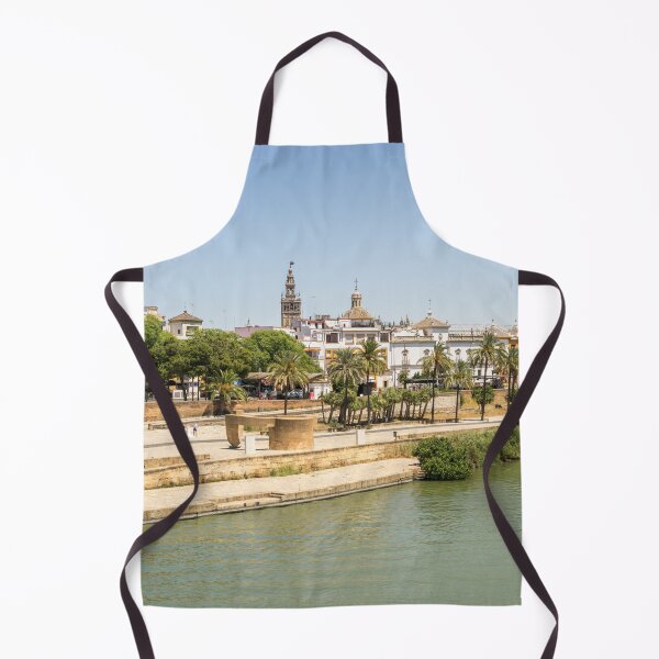 Item preview, Midday Sun Shine on the Guadalquivir River Waterfront - Quintessential Seville Andalusia Spain designed and sold by Georgia Mizuleva.